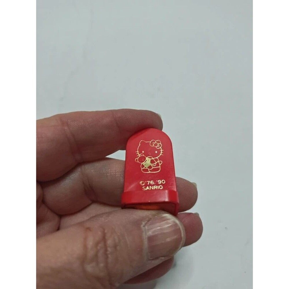 Vintage 1990s Sanrio Hello Kitty Mini Plastic Stamp